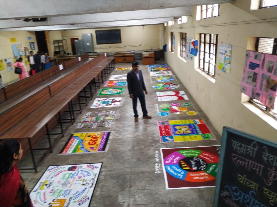 Rangoli Competition on Economic Concepts